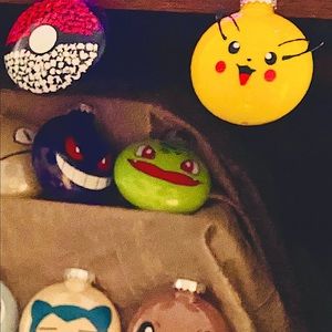 Pokémon Christmas Ornaments